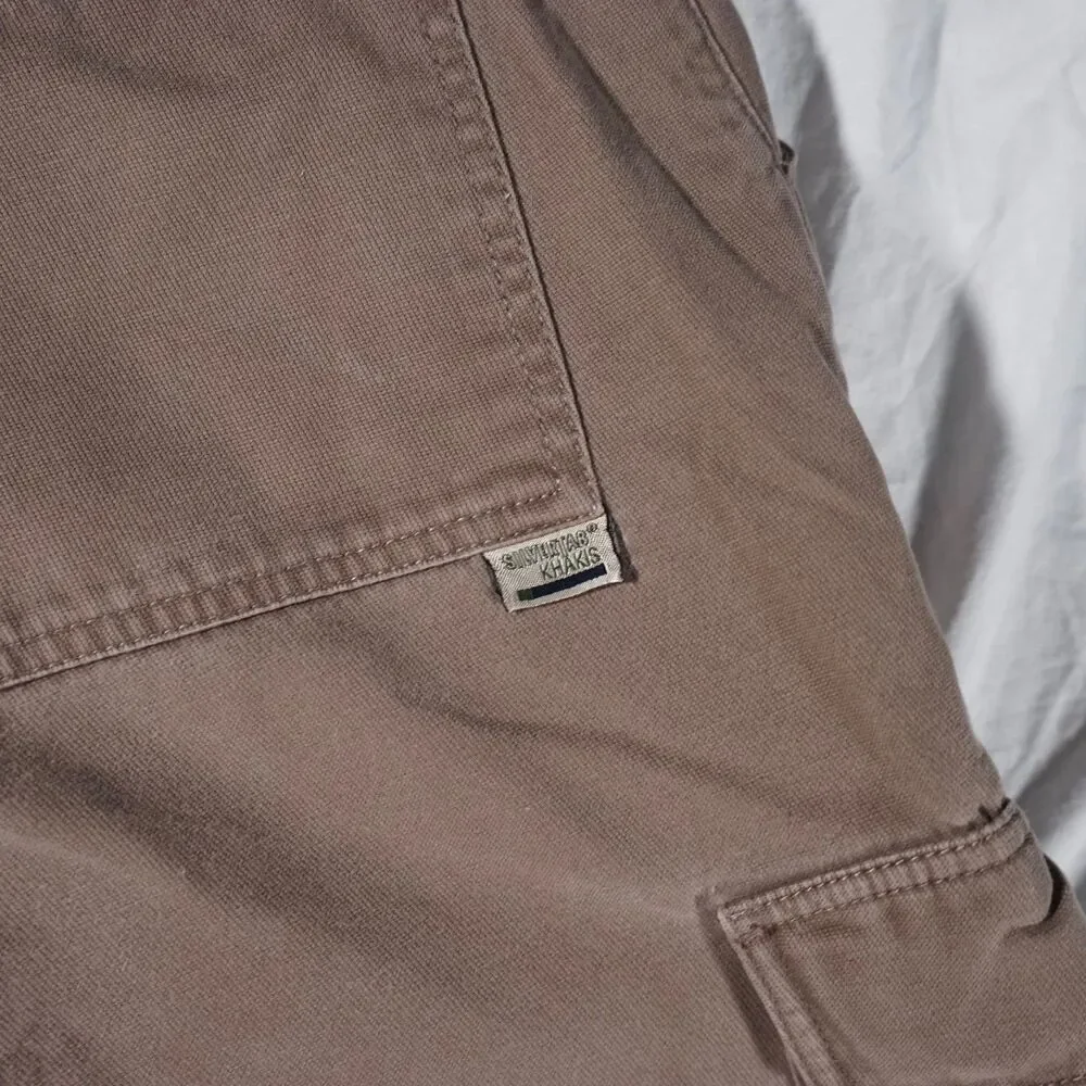 Levi's SilverTab Khakis Cargo Pants Brown Vintage 34x34